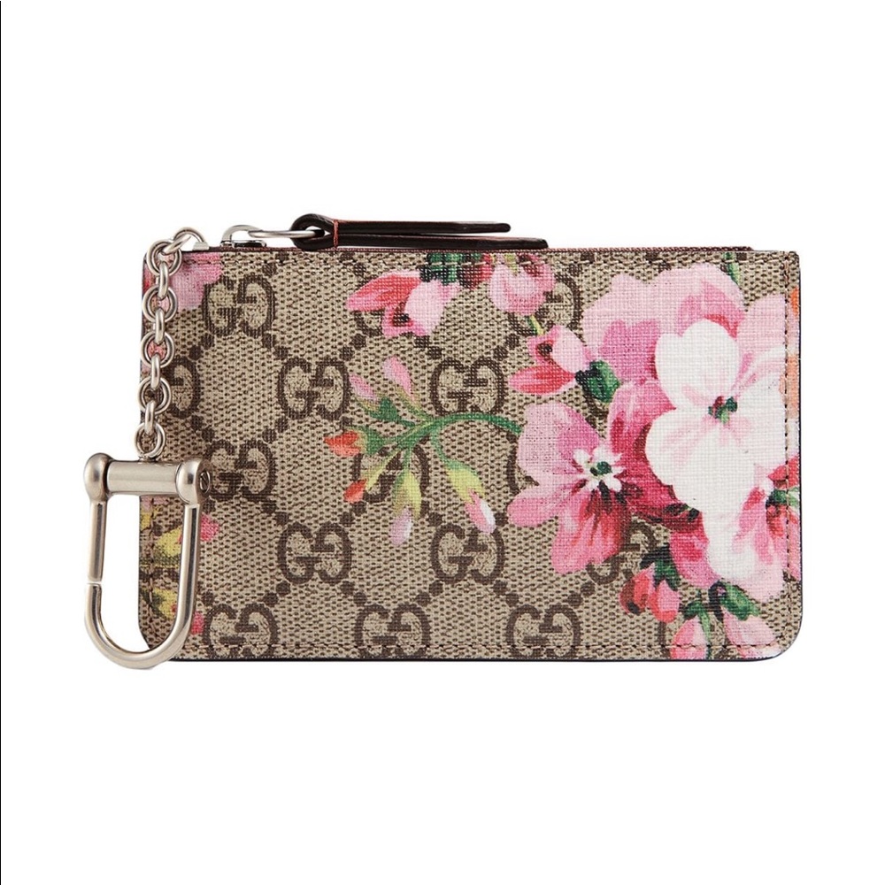 Gucci Blooms Key Case Pink - Used, Authentic